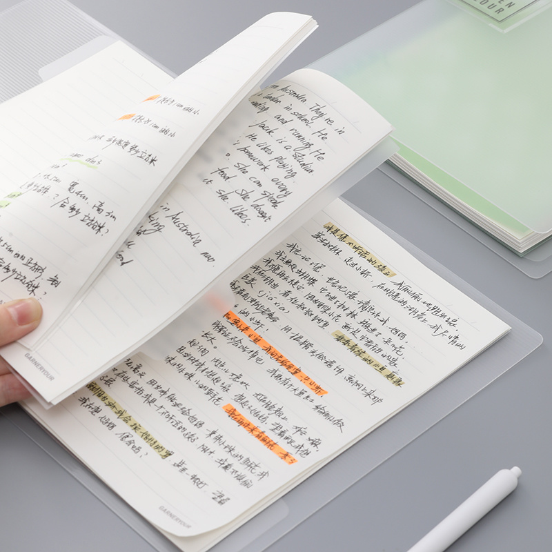 Glossy Soft Loose-leaf Book